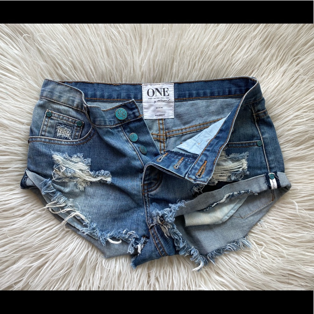 One Teaspoon Denim Shorts